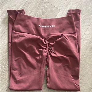 Alphalete amplify women’s mauve leggings